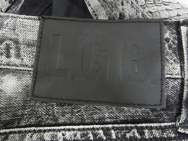 LGB/ルグランブルー パイソン柄 デニム S-WOLF-BB6978SN/28 【公式通販】