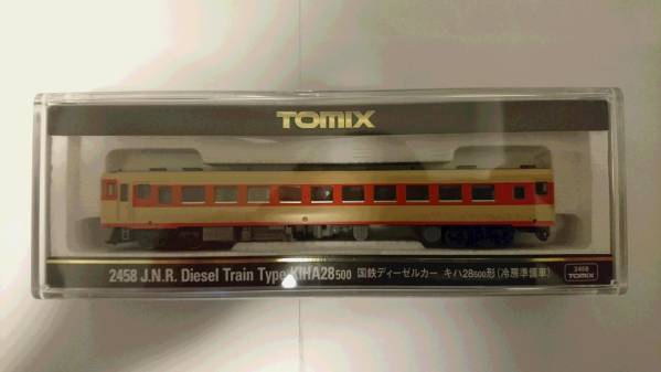 TOMIX　キハ28-500　冷房準備車　品番2458　☆単品1両