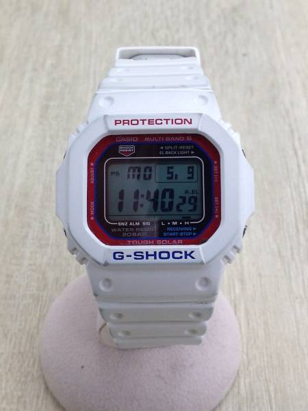 CASIO◆CASIO/G-SHOCK/ソーラー腕時計/デジタル/スクウェア/中古