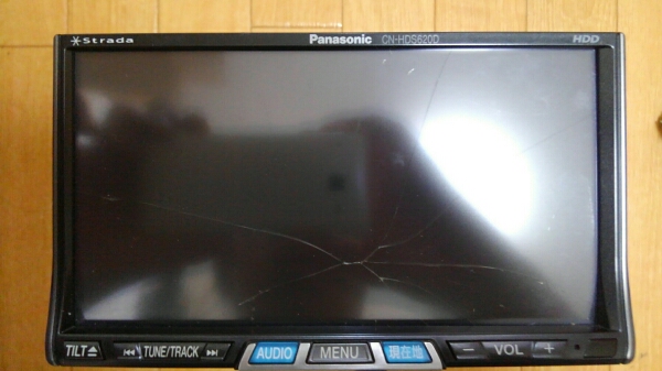 CN-HDS620D 液晶割れ