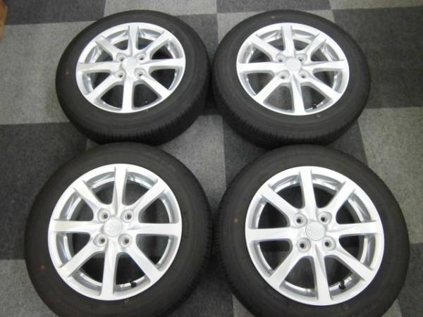 送料無料！スバル（ダイハツOEM）ステラ　LA100S 純正鉄ホイール　14インチ　4.5J 4本 ステラ スバル ２代目・後期型⁄ムーヴOEMスバル 5J +45 アルミ