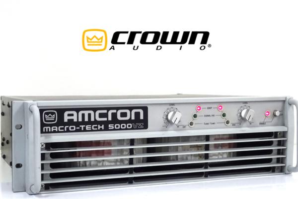 □□AMCRON/CROWN MACRO-TECH 5000VZ パワーアンプ□□ MA 5000i