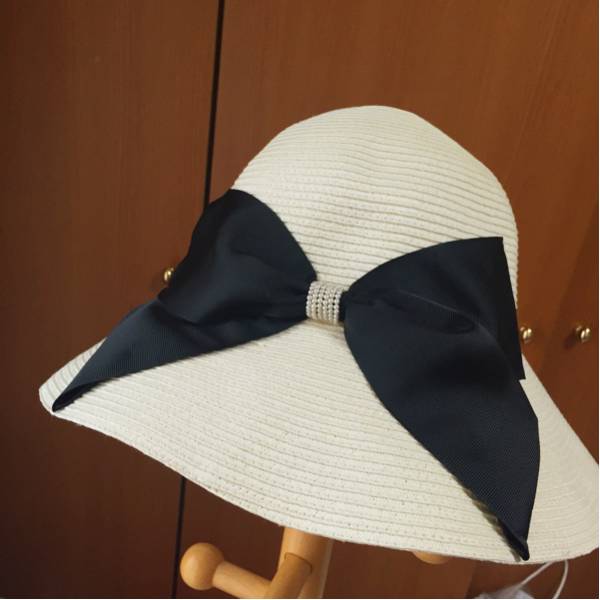 アナトリエ ペーパー リボン キャペリン ハット 新品