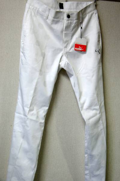 ★新品￥17280プーマ PUMAGOLF ドット柄ゴルフパンツ春夏 79