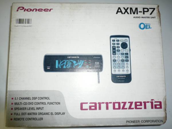 カロッツエリアオーディオマスターユニットAXM-P7ジャンク品 AXM-P01