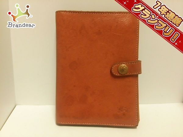 イルビゾンテ Wホック財布 ブラウン レザー IL BISONTE
