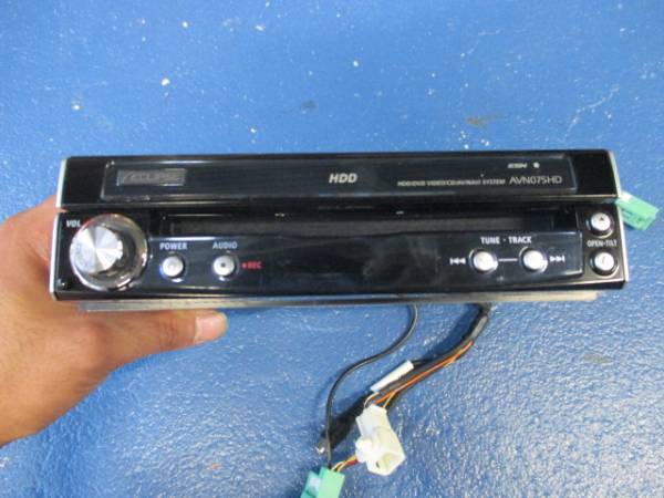イクリプスHDDナビ AVN075HD 1DIN DVD CD録音 ETC 連動 メーカー別