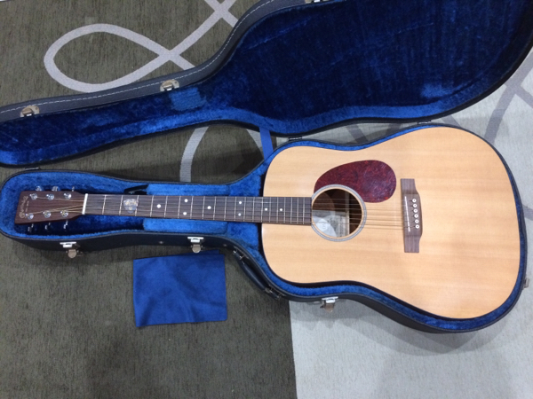 Martin DM Dreadnought Guitar Acoustic Mahogany 0 Natural 1 