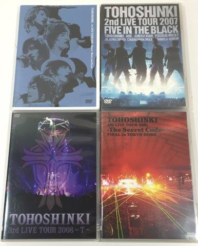 東方神起 ライブツアー DVD 1st 2nd 3rd 4th 特典 セット 東方神起
