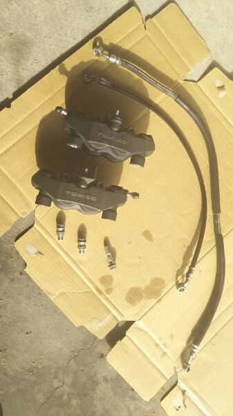 ☆トキコ対向4ポットラジアルキャリパー108mm清掃済み☆