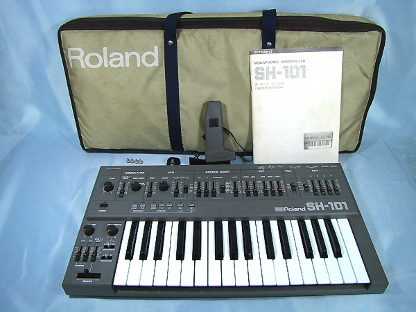 ◇ Roland アナログシンセサイザー SH-101 AC グリップ付 ◇ Roland