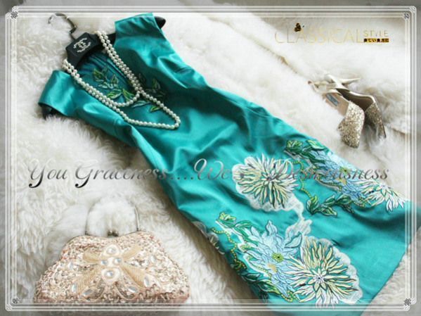 9号上品なデザイで結婚式にぴったり ワンピースKL174-m