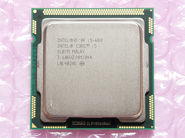 全国無料，全国無料，HOT Core i5-680 3.6 3.86GHz LGA1156 SLBTM 2コア4スレッド(Core i5)｜売買されたオークション情報、yahooの商品情報をアーカイブ公開 - オークファン Core i5