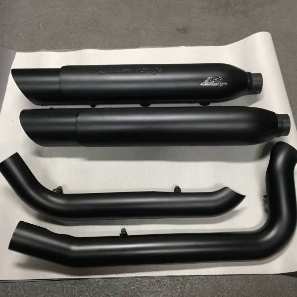 FXSBブレイクアウト　スクリーミンイーグルマフラーセット ブレイクアウト ＨＡＲＬＥＹ－ＤＡＶＩＤＳＯＮ ＦＸＳＢ Harley スクリーミンイーグル・ストリートキャノンマフラー・クローム フルチタン・スリップオンマフラー