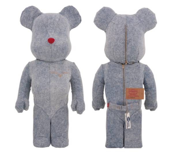 BE@RBRICK Levi's WASH DENIM 1000% ベアブリック リーバイス MEDICOM