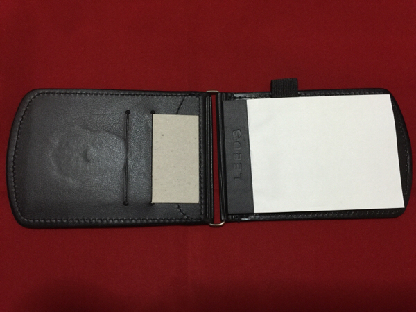 アメリカ DEA 麻薬取締局 バッジ手帳型 メモパッド 新品(警察グッズ