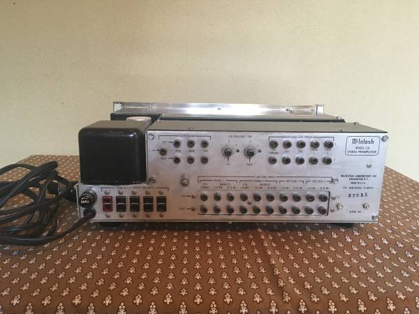 Mcintosh マッキントッシュ C20真空管コントロールアンプ