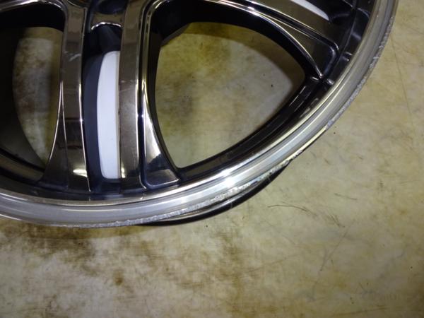 レアマイスター 7.5J-18 off+55，+40 pcd114.3/5H ホイールのみ