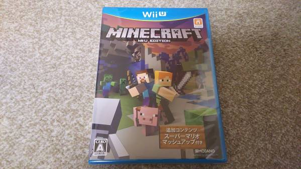 新品・未開封◆マインクラフト/MINECRAFT:Wii U EDITION