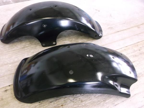 ノーティーＤＡＸ　　前後フェンダー　　黒ペイント