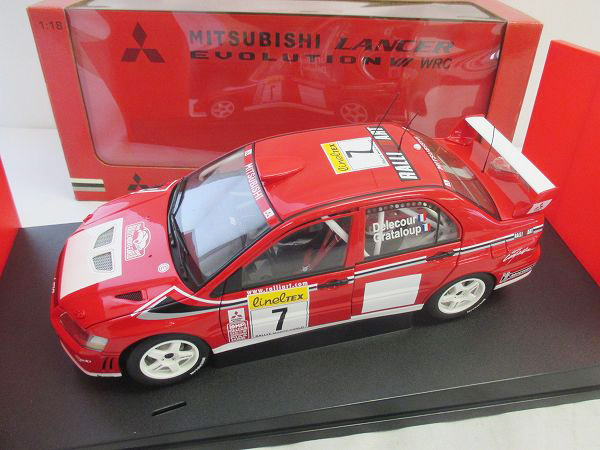 開封オートアート1/18三菱ランサーエボリューションⅦ WRC[梱0.2