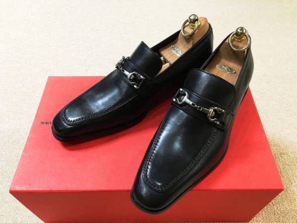 【極美品】Madras マドラス★ビットローファー 24.5 3E★