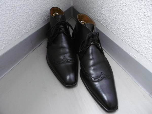 Calzoleria Toscanaカルツォレリアトスカーナ レザーブーツ 41