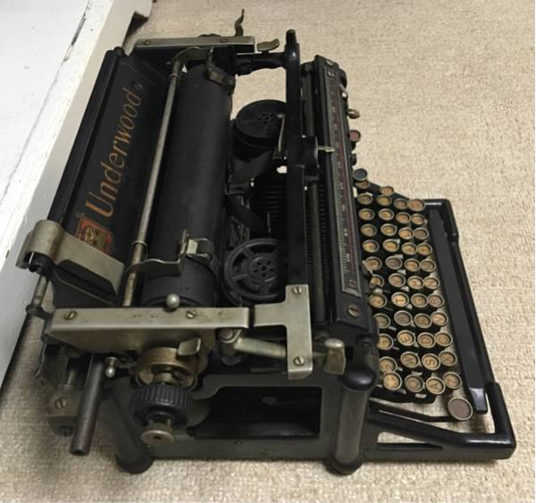 アンティーク underwood No.5 タイプライター アンティーク 1901～1911