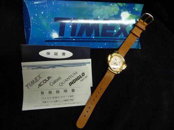 TIMEX　INDIGLO 白雪姫 七人のこびと ドーピー 腕時計