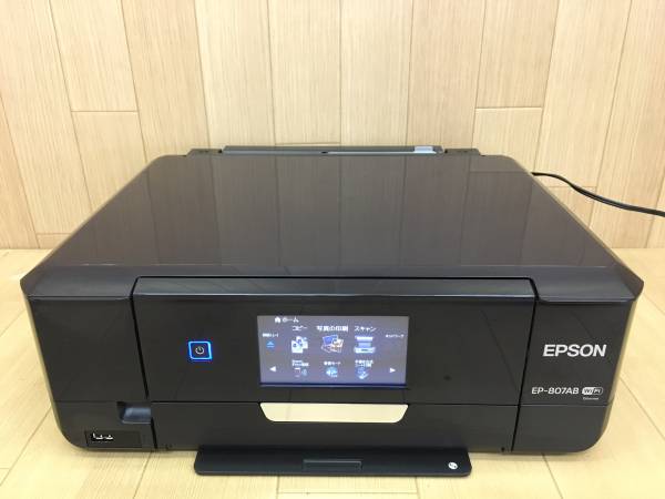 ☆M【EPSON】A4インクジェット複合機 カラリオ【EP-807AB】 エプソン