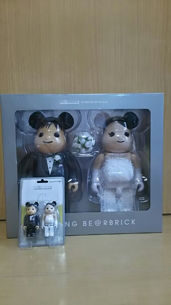 フィギュア BE@RBRICK グリーティング 結婚 4 PLUS 400%