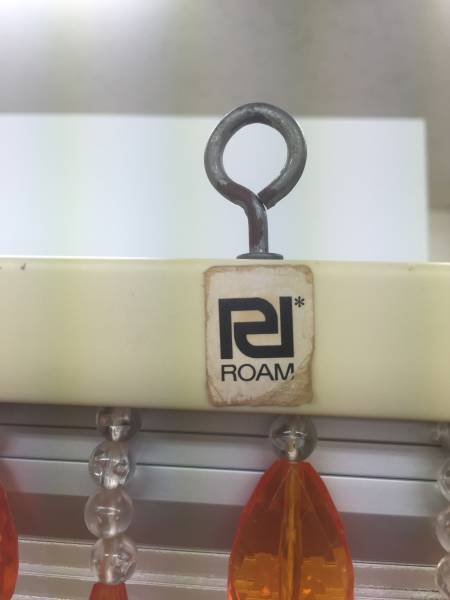 ◆◇昭和レトロ　珠のれん　アーチ　オレンジ 未使用◇◆_3