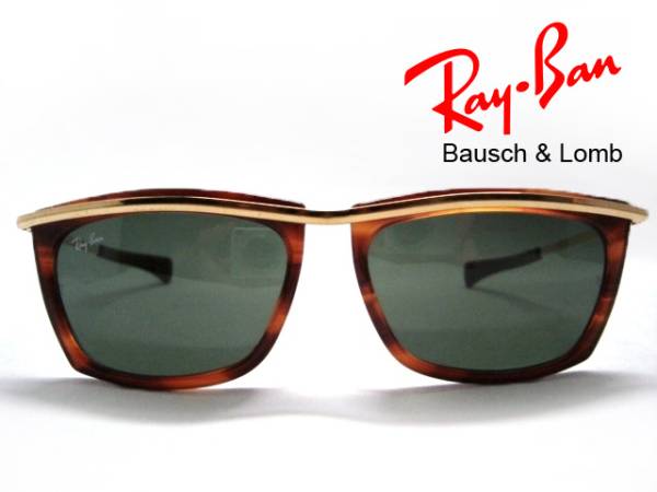 ビンテージRayBanオリンピアンB&L Olympian2バイクUSAハーレー金