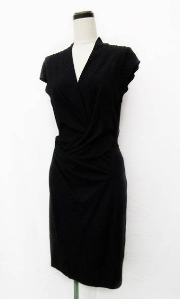 HELMUT LANG ワンピース チュニック サイドジップ 膝丈 黒 4