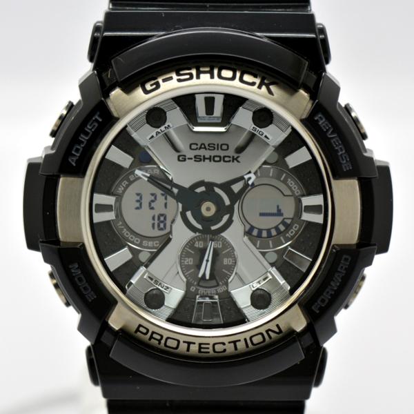 【本物保証】カシオの”G-SHOCK”メンズ腕時計/GA-200BW/1円～