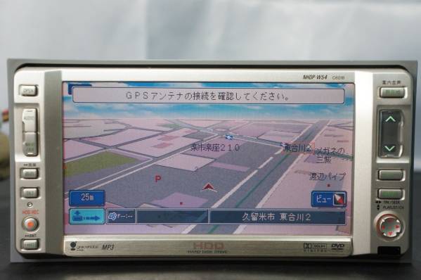 ◇【NHDP-W54】整備済 トヨタ純正 HDDナビ 2004年◇a トヨタ NHDP-W54