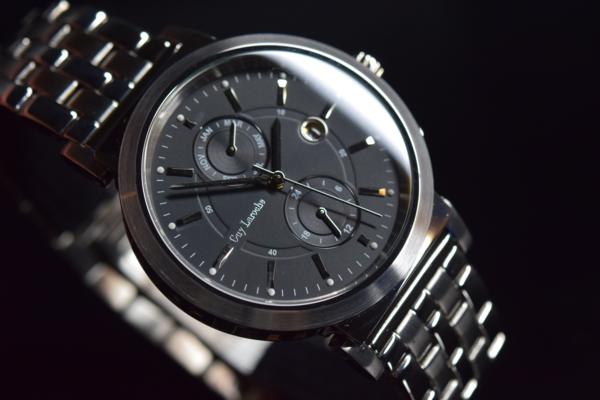 激レアGuyLarocheギ・ラロッシュG2007-05スイス産クロノ腕時計