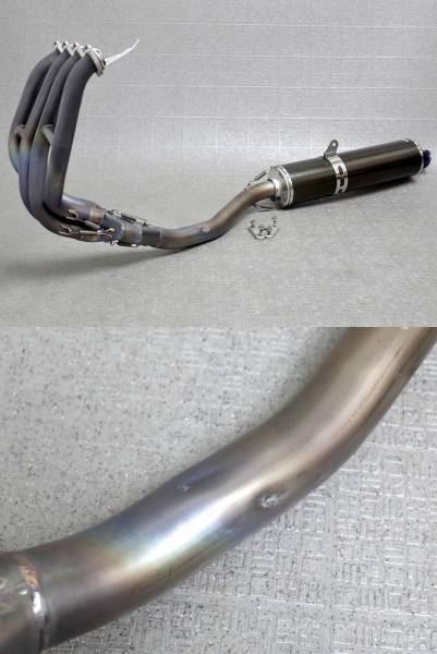 kimuni ZX-9R C チタン/カーボンフルエキ ショート加工 Yahoo