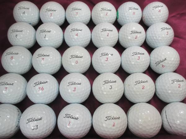 631 ☆☆☆級 Titleist PROV1/V1X [2013年モデル] 30個