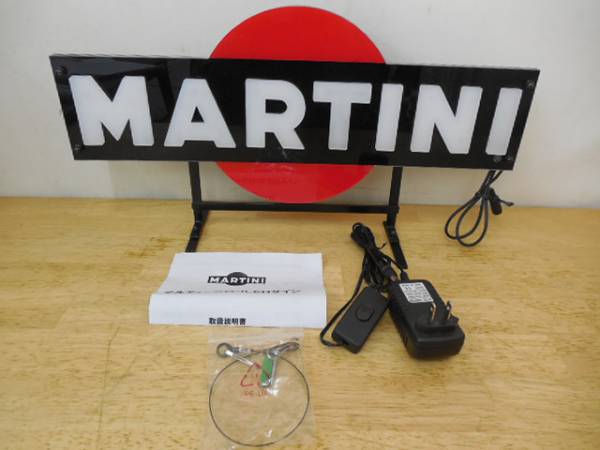Neon Martini Sign, Sign LED - Bar Racing マルティーニロゴLEDサイン 