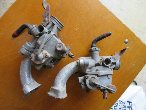 断捨離出品！！ダックス純正キャブ２個　ジャンク！有効利用して