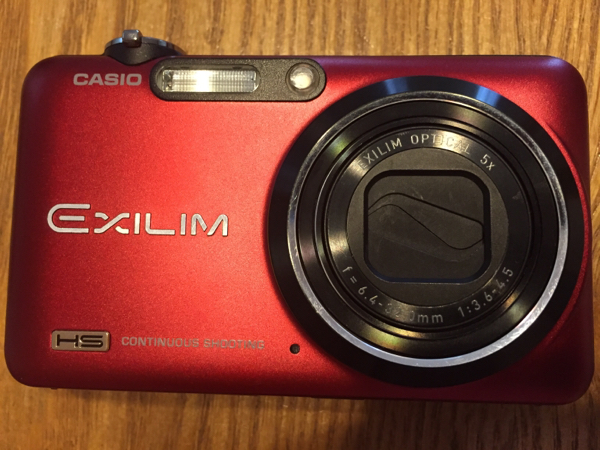 CASIO EXILIM EX-FC160S本体 レッド　ゴルフスウィング撮影 EXILIM - あなたのスイングがまる見えに！EXILIM FCS／GDO EX-FC160S