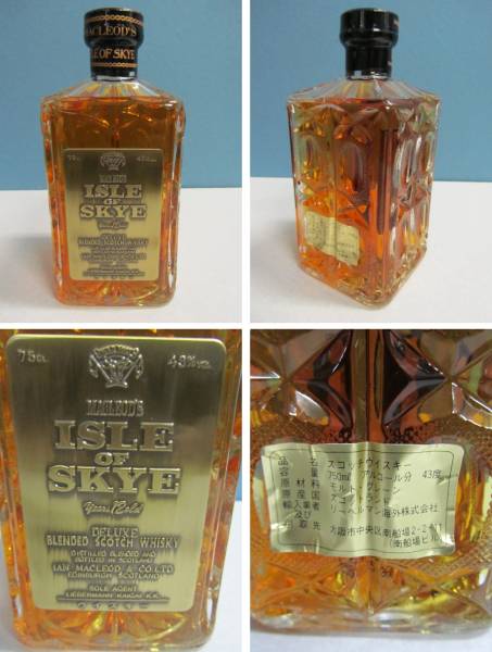 アイル・オブ・スカイ】ISLE OF SKYE☆12年☆750ml☆未開栓 Isle of