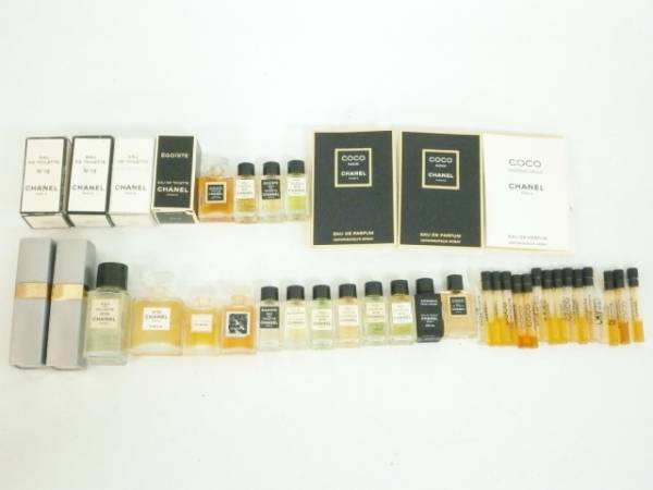1円~新品有 CHANEL シャネル ミニ香水30点大量セット/COCO/ZEH88
