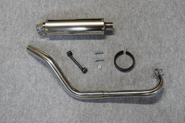 激安　国産　KSR110用　90φステンレスマフラー　