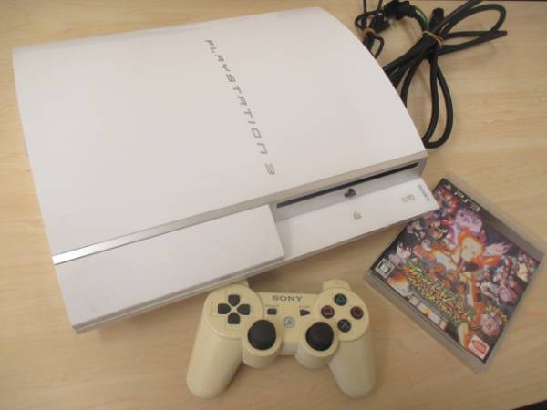 SONY PS3 CECHL00 80GB ブラック 本体 ソフト ナルト 中古(9473) ご覧