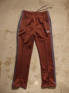 ニードルズ NEEDLES Narrow Track Pant ブラウン 新品
