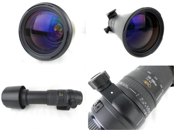 G414]シグマ SIGMA AF 170-500mm F5-6.3 APO For CANON AF カメラ