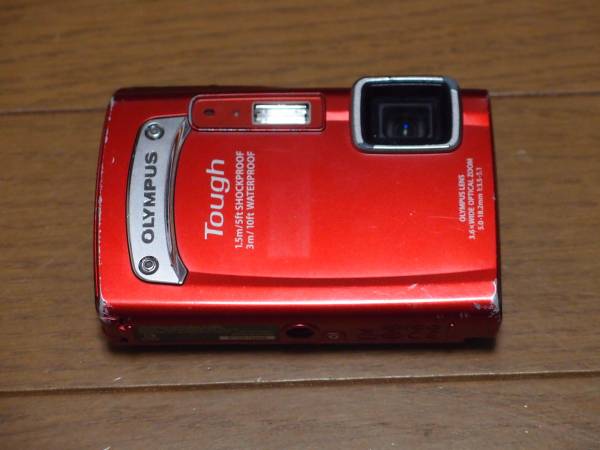 ▼オリンパス OLYMPUS TOUGH TG-310 レッド 正常 液晶保護