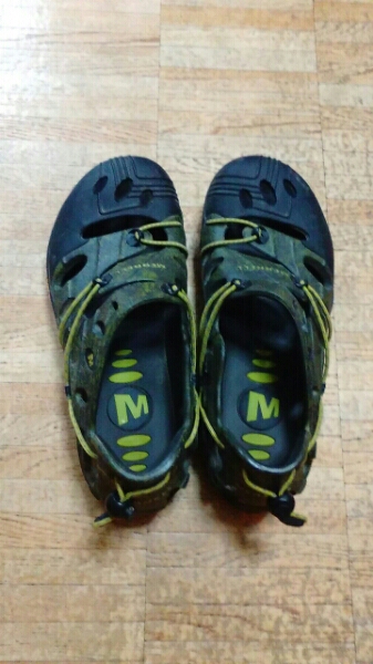 【美品】MERRELL メレル　VAPOR/26㎝(US8)　おまけ付き！！
